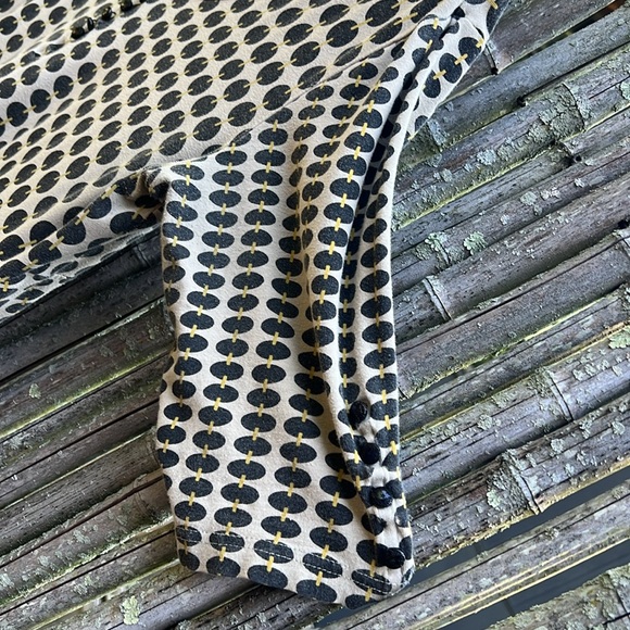 Effie's Heart Grey with Black and Yello Polka Dot Tunic - Picture 4 of 8